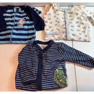 Gerber Gymboree Baby Bodysuit Pajama Sleepers‎ Outfit Bundle 0-3 Months